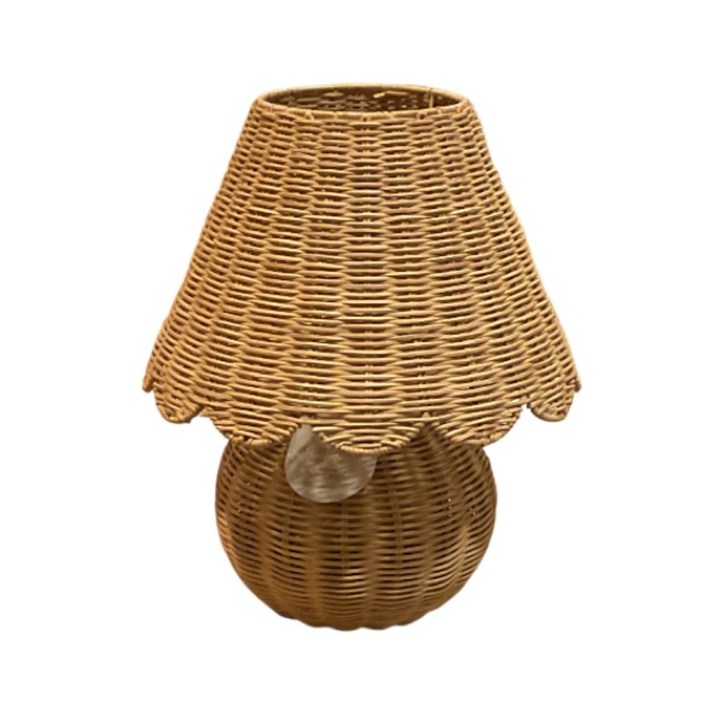 Table Lamp with Woven Base and Woven Shade - Threshold with Studio McGee - Picture 6 of 6